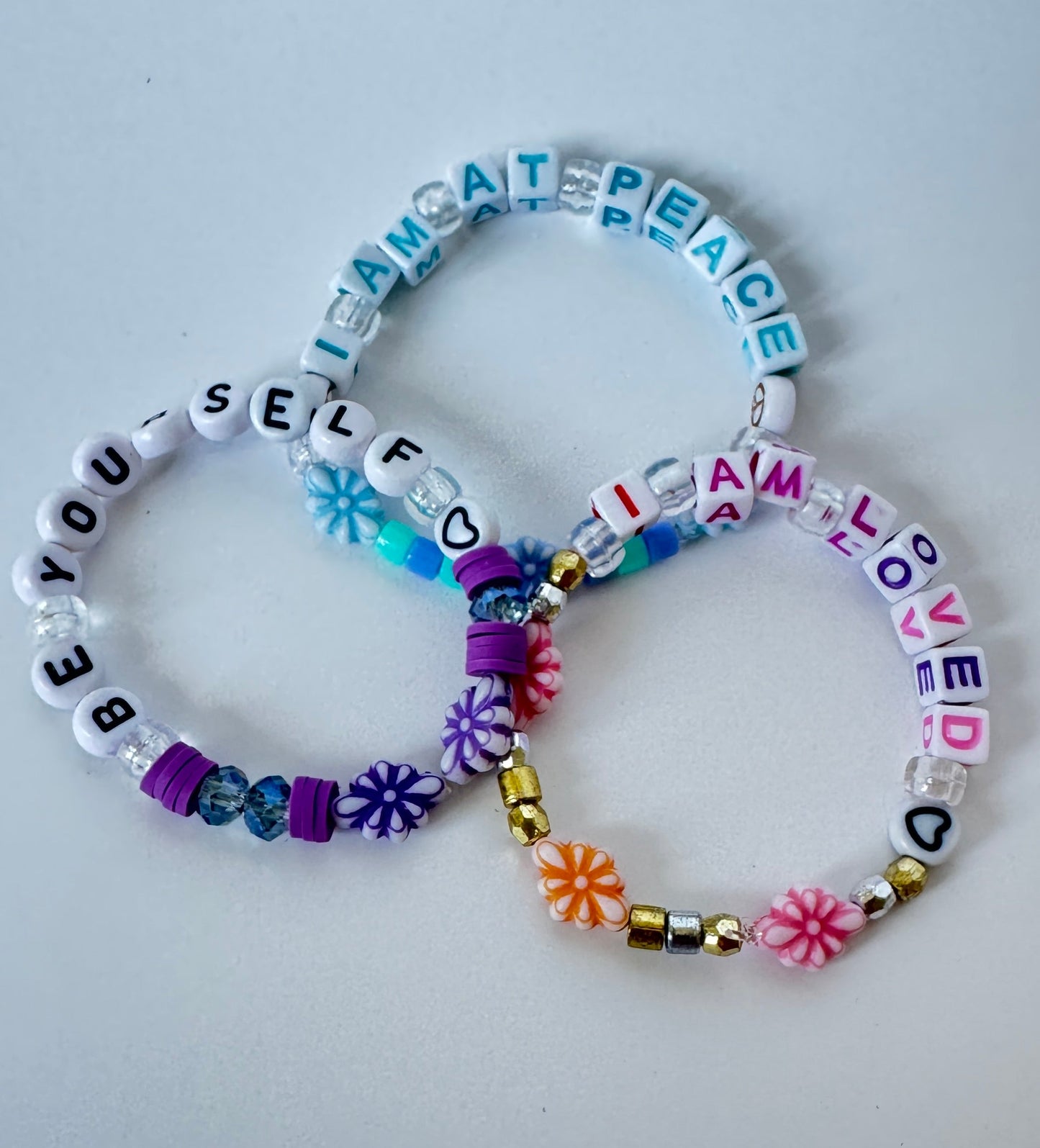 I AM Kids Affirmation Bracelets