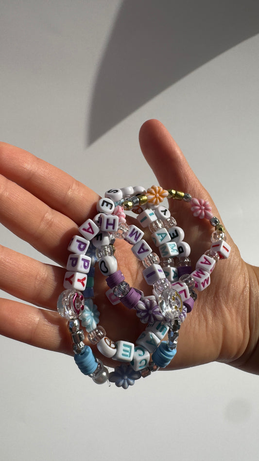 I AM Kids Affirmation Bracelets